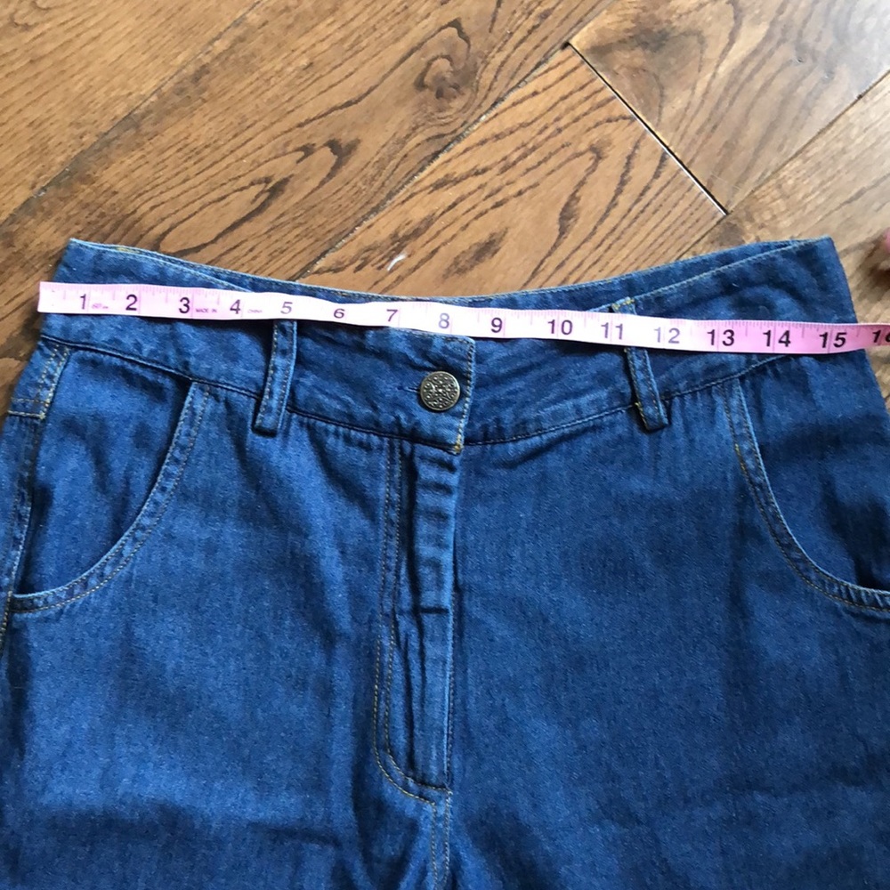 Vintage Forenza Leopard Print Patchwork Jeans Siz… - image 5